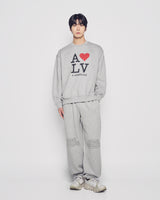 25FW LOVE ADLVスウェットシャツ メランジ