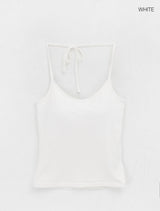 [MADE] Chico Halter String Sleeveless (Built-in Bra)