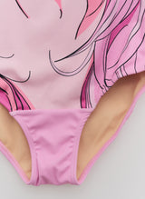 '& SPEAK LOVE WAITS' ANIMATION SWIMSUIT PINK