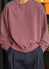 ピグメントクロップスウェットシャツ 7COLOR