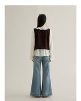 Classic Layered V-Neck Knit Vest