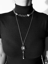 Cold Pearl Circuit Necklace