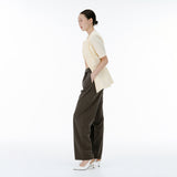 Soil stripe pants (charcoal)