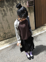 Laris Banding See-Through Knee Socks