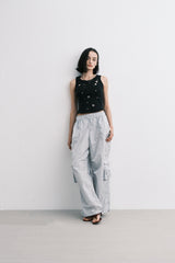 sh cargo pants (grey)