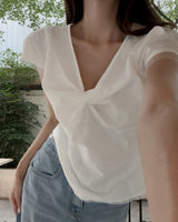 Luche twist blouse