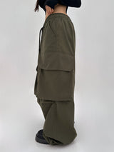 (UNISEX) ワイドボックスポケット ルーズフィット 秋デニム