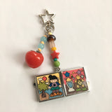 Square Mirror Keychain/四角いミラーキーホルダー