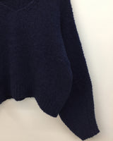 [MD Pick] ハイヤーVネックニット (3color)