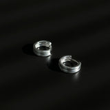 [925silver] ワンタッチマットピアス