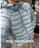 [REAL DUCKDOWN] ダックダウンポケットライトパディング(4color)
