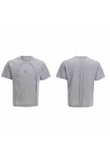 Deconstructed Logo Boxy Tee
