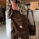 Third 5-Digit Mac Label Work Pocket Carpender Wide Pants