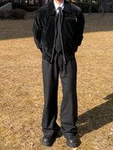 Lustro Glossy Leather Jacket