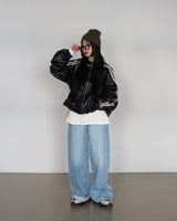 [UNISEX] トラックグロッシーウィンドブレーカージャージジャケット