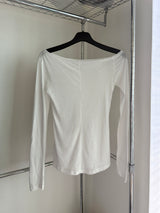 リジーアンバランスドTシャツ(4 colors)