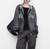 (Unisex) オナンツーウェイフーディドジップアップ