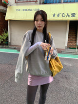 CIRCLE HOLE SWEAT SHIRT (3C)