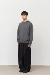 Vピンタックワイドパンツ