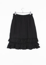 FRILL MIDI SKIRT