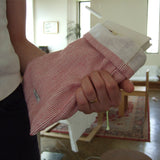 Book stripe button pocket(2type)