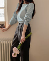 Mor round knitwear