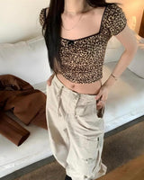 Sim Leopard Blouse