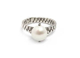 FLAT PEARL RING