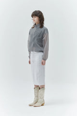 KIRSH PLAIN ULTRALIGHT CROP WINDBREAK - GRAY