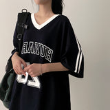Marie's Coloring Line V Short Sleeve T-shirt