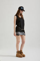 DRILL SLEEVELESS TOP