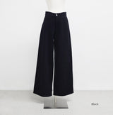 シエナバックバックルワイドパンツ