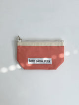lss basic pouch (S size) _ peach