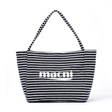 HOLIDAY STRIPE TERRY BAG