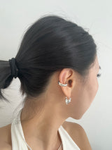 [925silver] ハートロックピアス