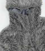 No.1541 boucle fur hood JK