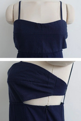 MOONLIT CUT-OUT DRESS