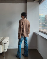25FW★ [LANARCH] フレイラインブーツカットデニム