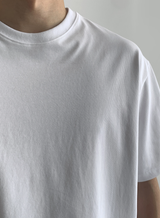 Essential Semi-Overfit Cotton Short Sleeve Tee