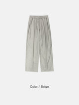 シルケットバンディングトラウザーズ (3color)