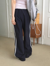 Rainin side strap track nylon pants