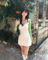 Knit crop cardigan