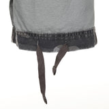 8287 Graffiti Logo Camo Cargo Pants (Gray)
