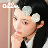 Olle. 鸥莉 オーリー アセテート素材 ハンドメイド シェルシルエットクリップ 上品 韓国風 ヘアアクセサリー