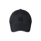 VINTAGE MINI BUTTERFLY BALL CAP_BLACK