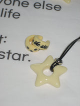  [STAR] Loppy necklace (Yellow) 