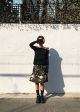 MESH SHIRRING TOP