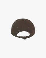 Lettering ball cap_brown