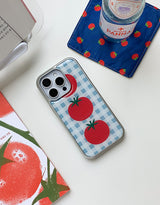 [MADE]トマトソーダ シルバー エポキシ iPhoneケース