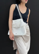 フリリッシュショルダーバッグ (white)